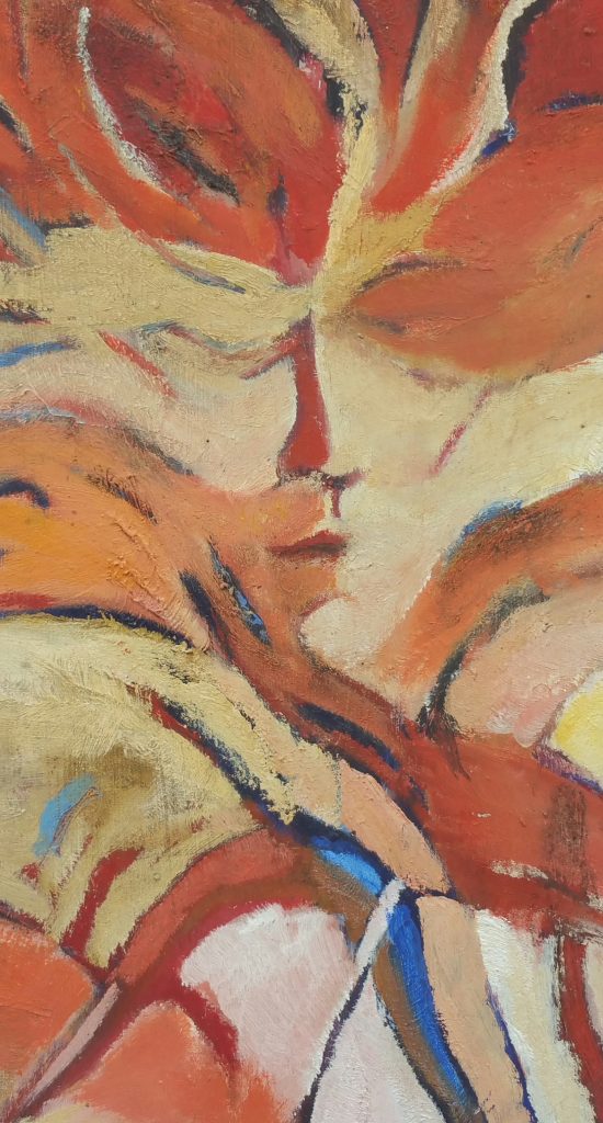 close up of 'Dancing in the Desert'